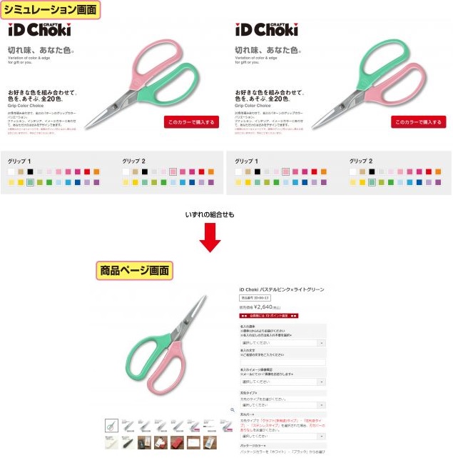 iDChokiの色指定について