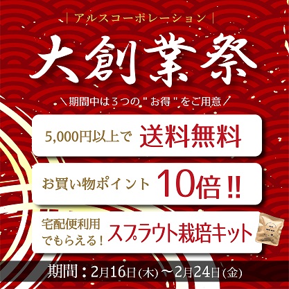 【イベント】アルス大創業祭開催のお知らせ