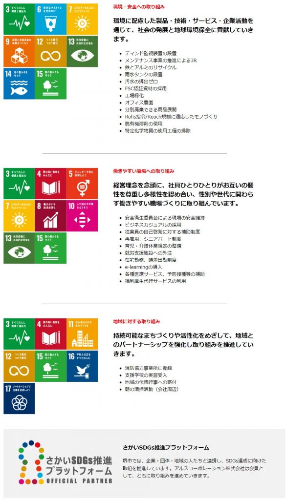 SDGs取り組み内容